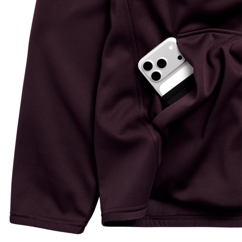 Crown Weatherproof Pullover Fleece - Bear Hug Brown