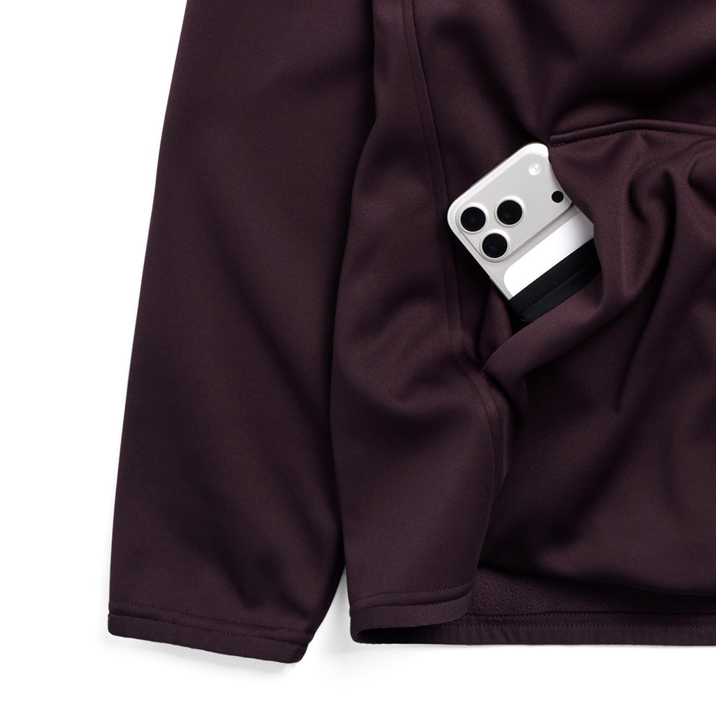 Crown Weatherproof Pullover Fleece - Bear Hug Brown
