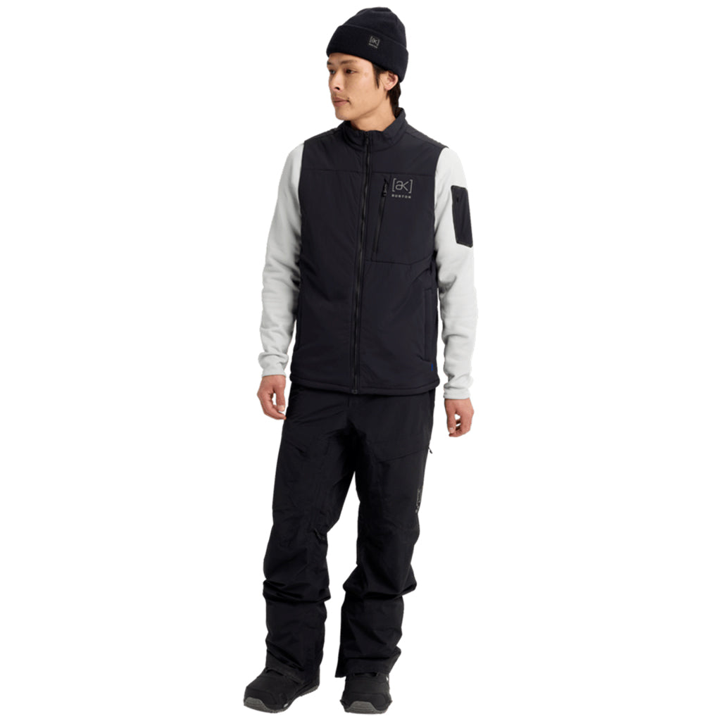 [ak] Helium Stretch Insulated Vest - True Black