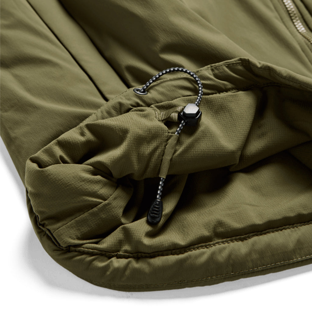 [ak] Helium Stretch Insulated Vest - Dried Moss