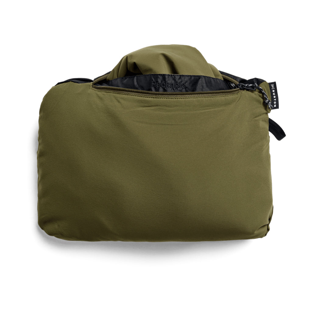 [ak] Helium Stretch Insulated Vest - Dried Moss