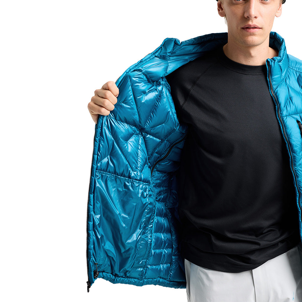 [ak] Baker Down Jacket - Blue Teal