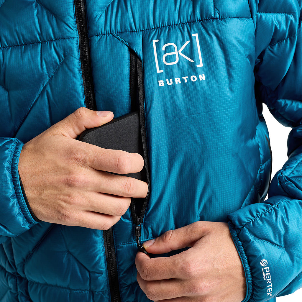 [ak] Baker Down Jacket - Blue Teal
