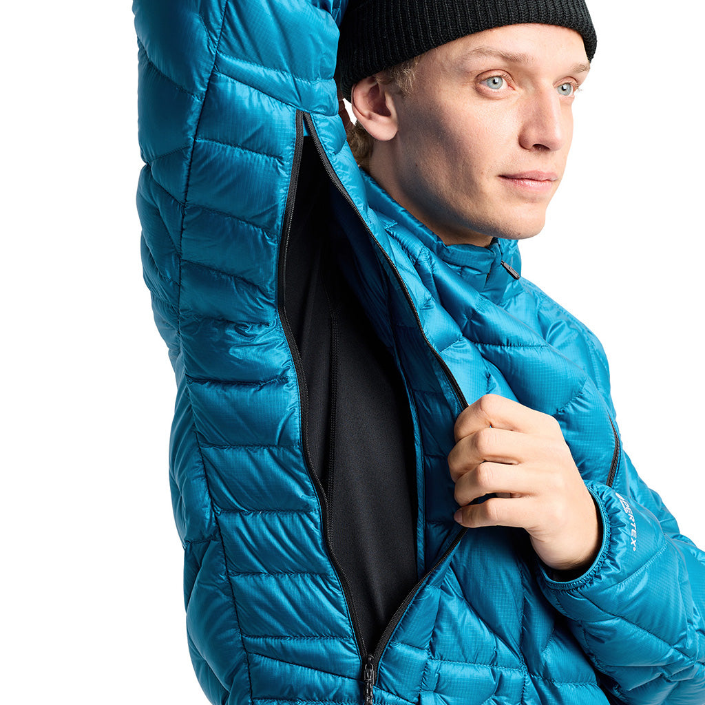 [ak] Baker Down Jacket - Blue Teal
