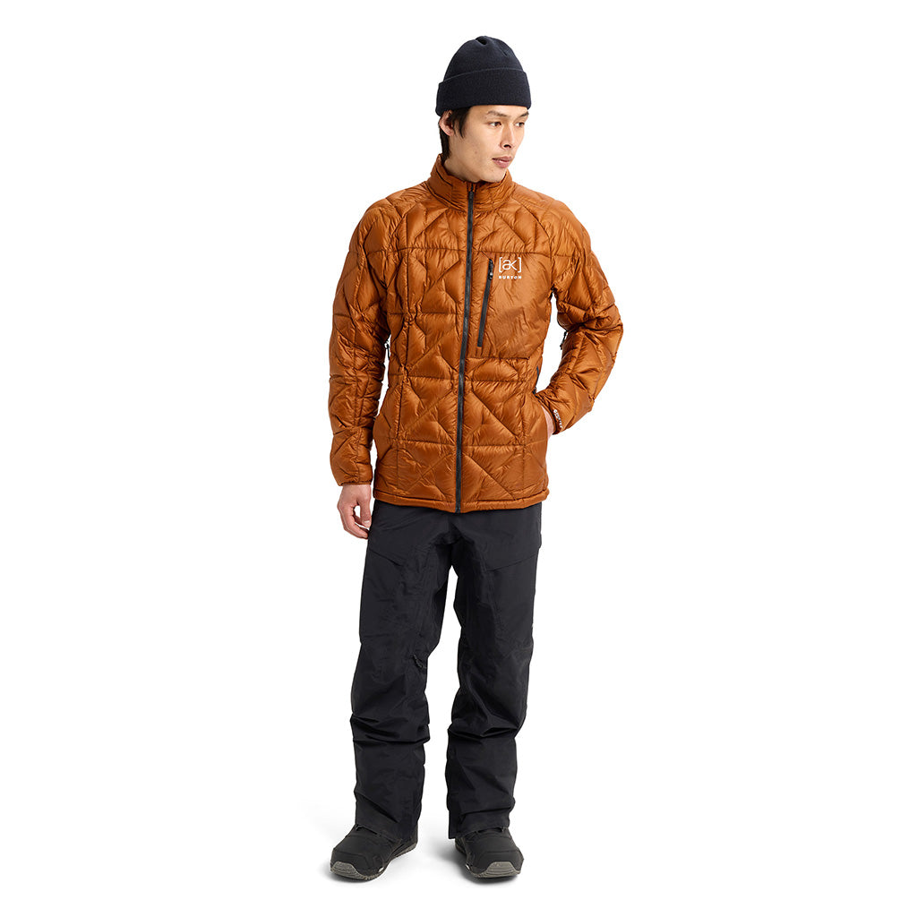 [ak] Baker Down Jacket - Chestnut Brown