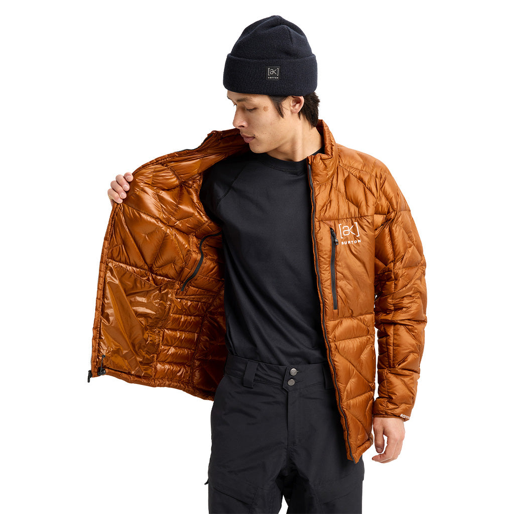 [ak] Baker Down Jacket - Chestnut Brown