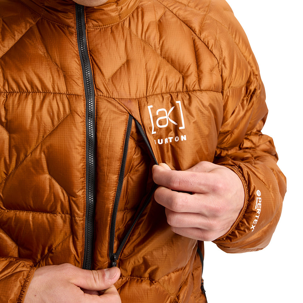 [ak] Baker Down Jacket - Chestnut Brown