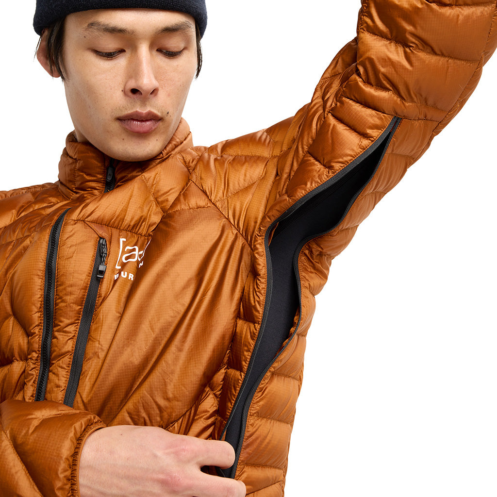 [ak] Baker Down Jacket - Chestnut Brown