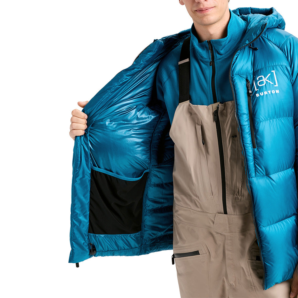 [ak] Expedition Down Jacket - Blue Teal