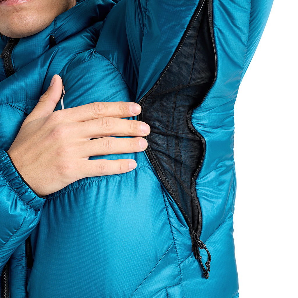 [ak] Expedition Down Jacket - Blue Teal