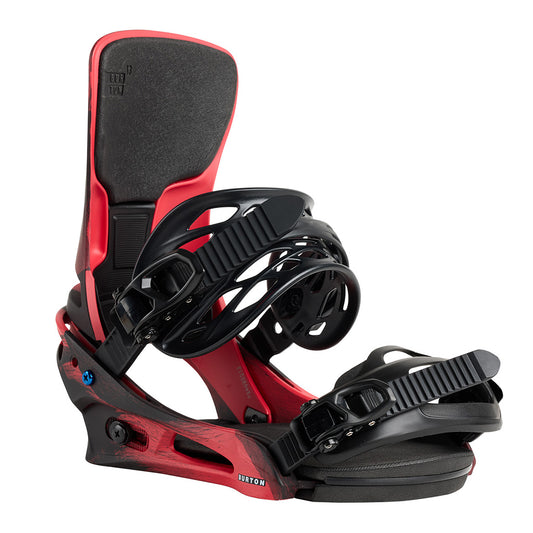 Cartel X Re:Flex Snowboard Bindings - Black / Red