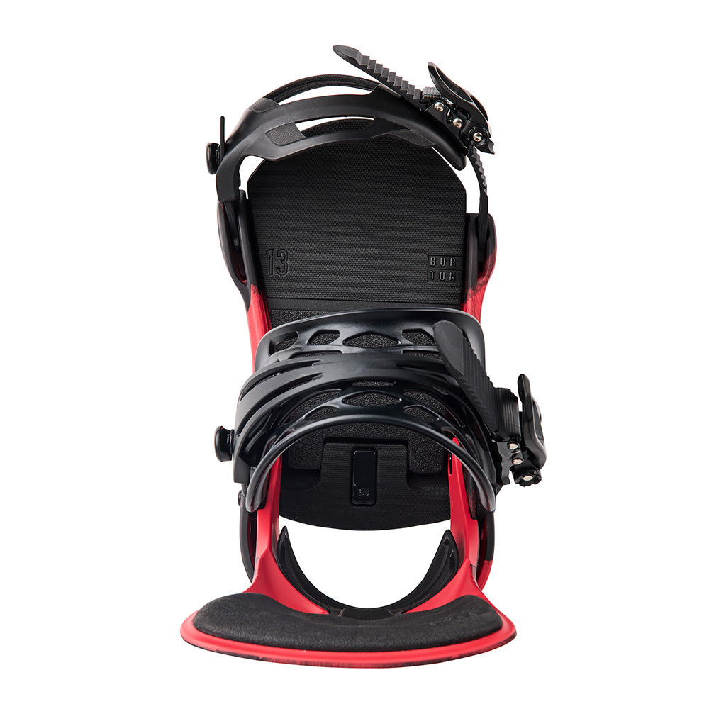 Cartel X Re:Flex Snowboard Bindings - Black / Red