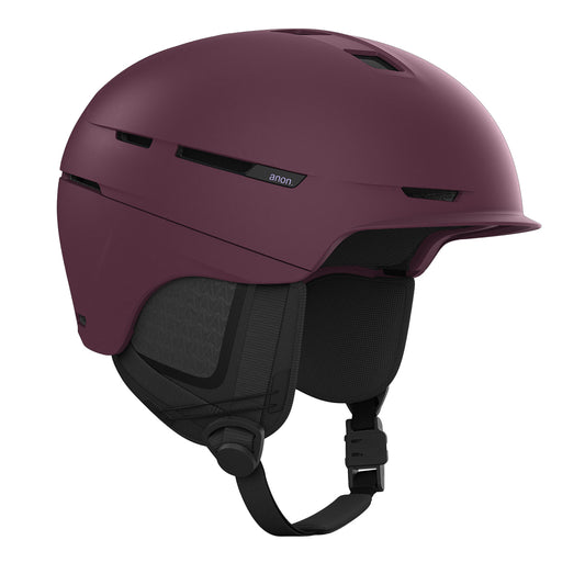 Merak WaveCel Ski & Snowboard Helmet Deep Cherry