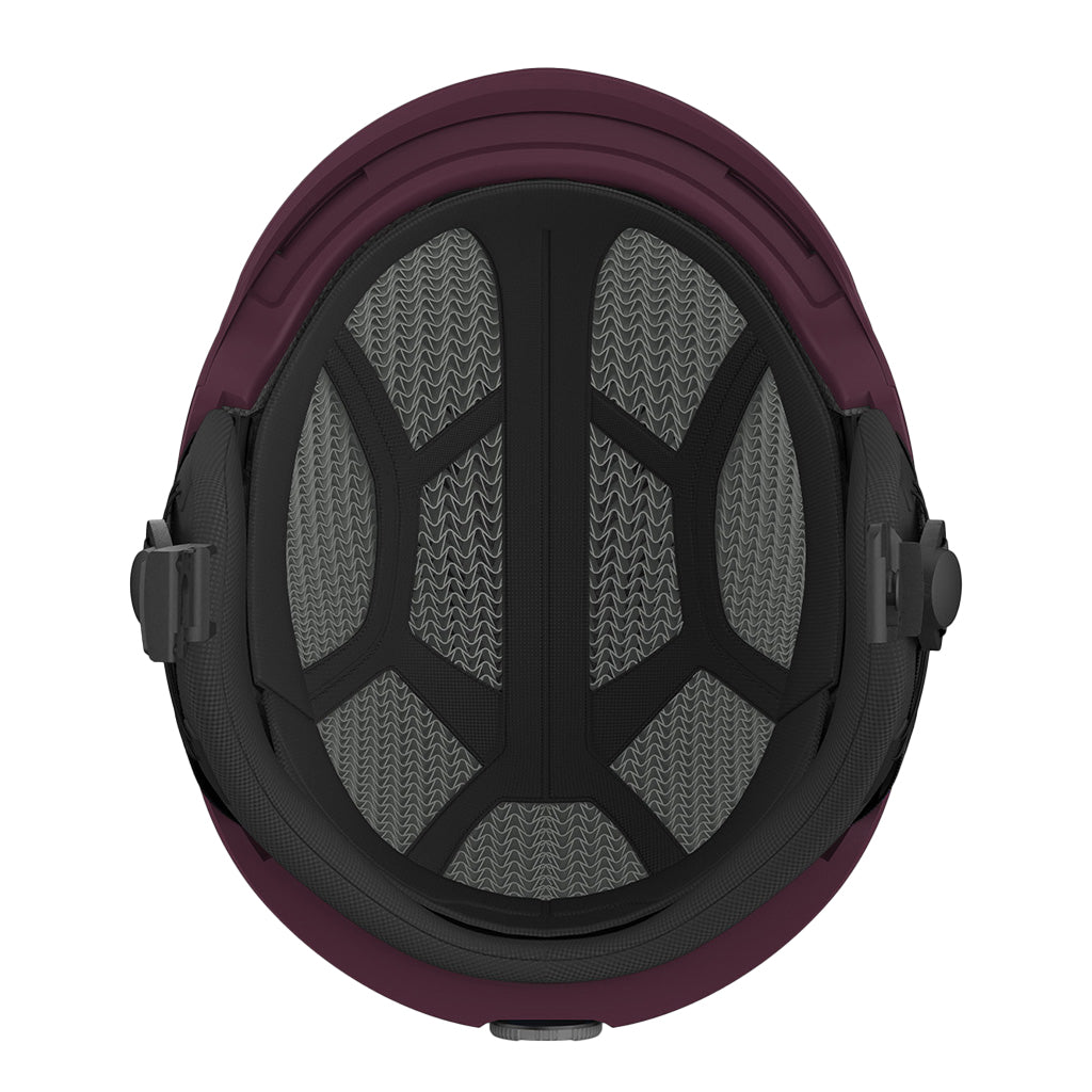 Merak WaveCel Ski & Snowboard Helmet Deep Cherry