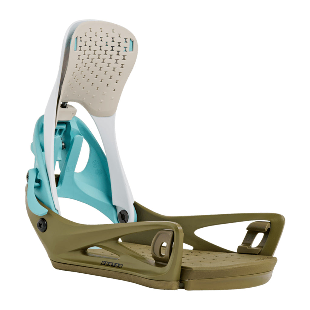 Step On® Genesis Re:Flex Bindings 26/27 - White/Dried Moss
