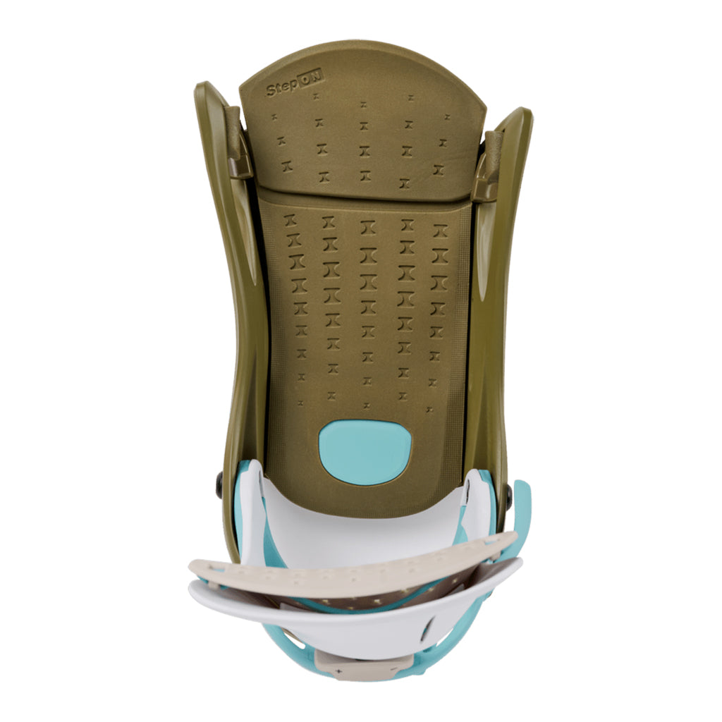 Step On® Genesis Re:Flex Bindings 26/27 - White/Dried Moss