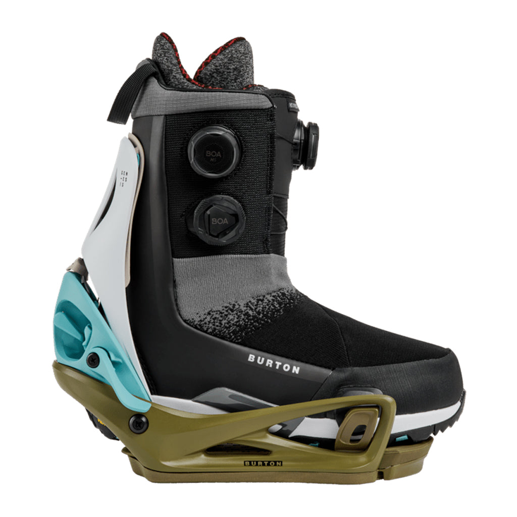 Step On® Genesis Re:Flex Bindings 26/27 - White/Dried Moss