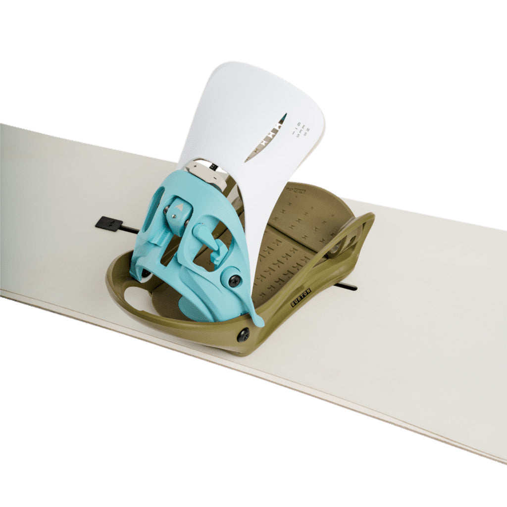 Step On® Genesis Re:Flex Bindings 26/27 - White/Dried Moss