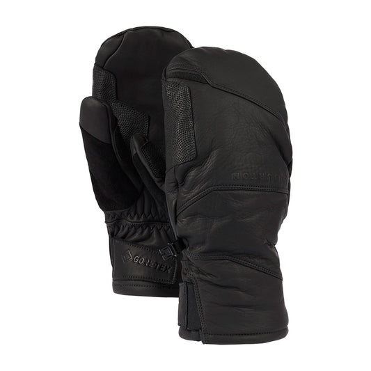 [ak] Clutch GORE-TEX Leather Mittens - True Black