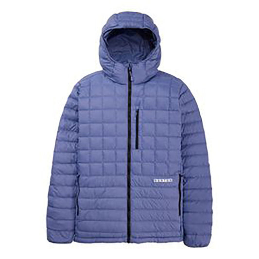 Mid-Heat Hooded Down Ins Jacket Slate Blue