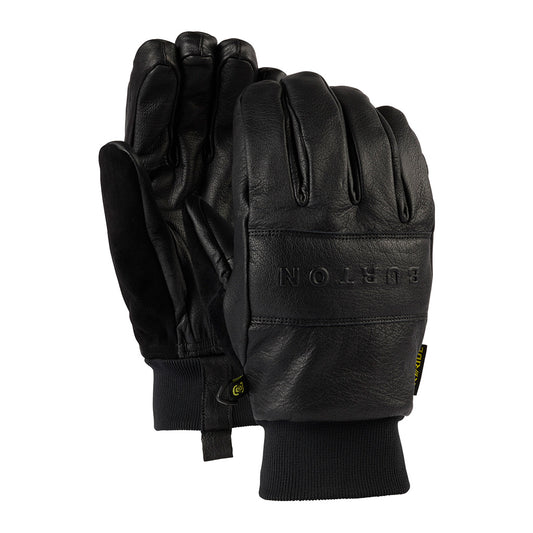 Treeline Leather Gloves - True Black
