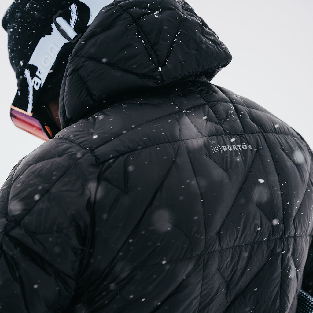 [ak] Baker Down Hooded Jacket True Black