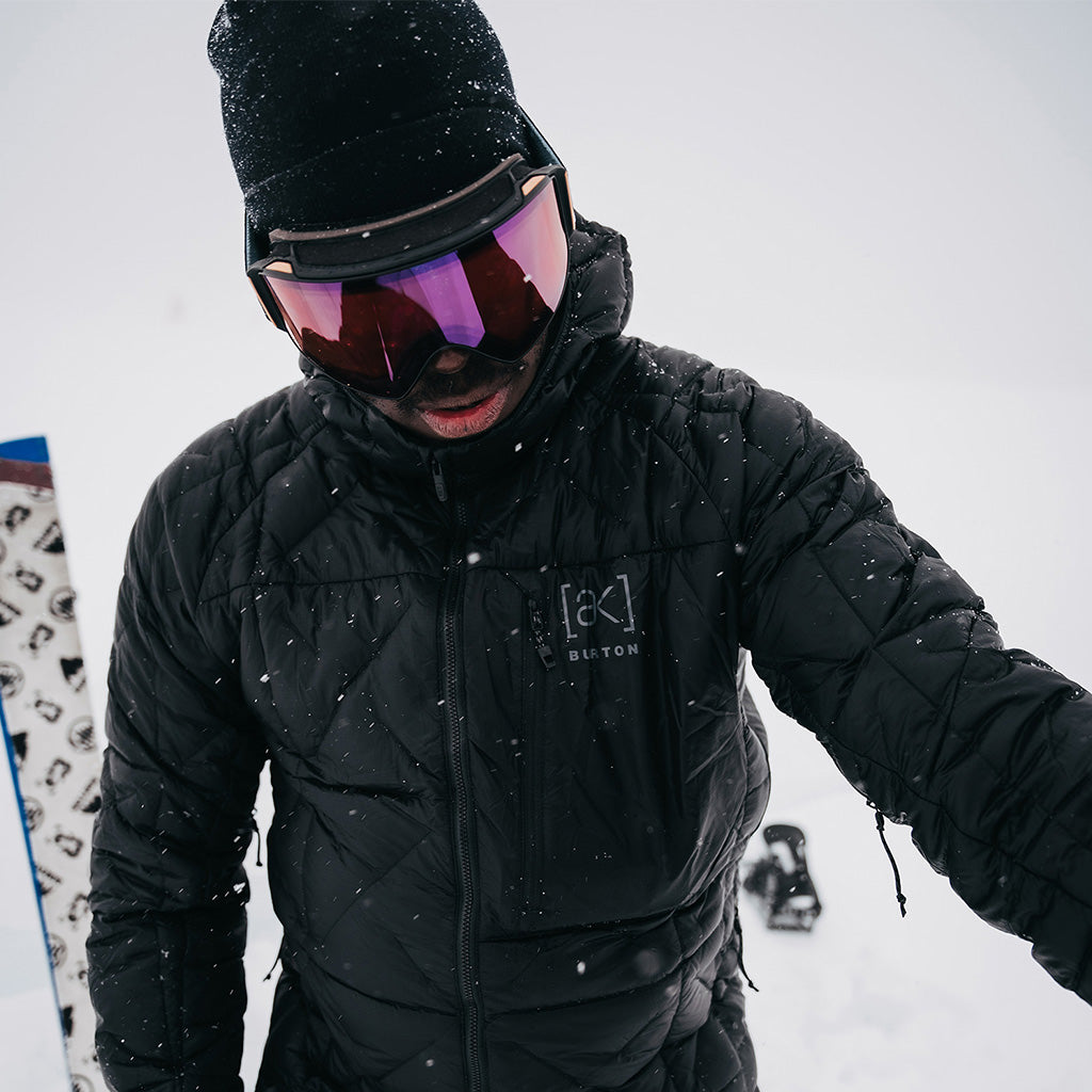 [ak] Baker Down Hooded Jacket True Black