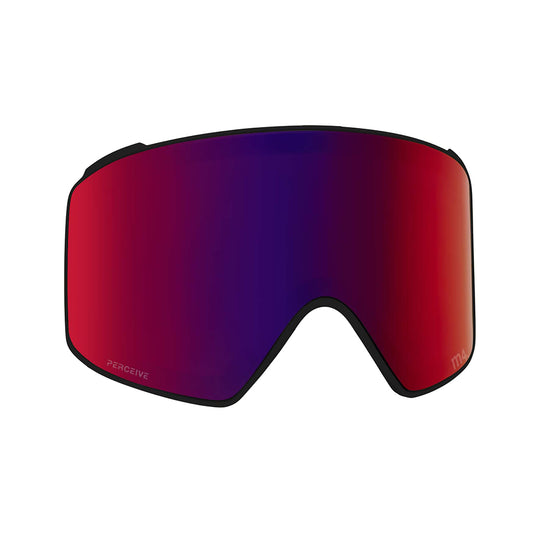 M4S Perceive Goggle Lens (Cylindrical) - Perceive Sun Red