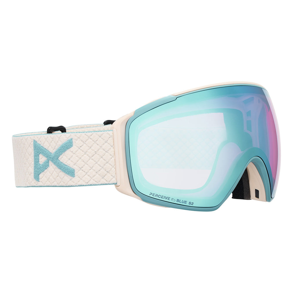 M4S Goggles (Toric) + Bonus Lens + MFI® Face Mask - Oat/Perceive Variable Blue