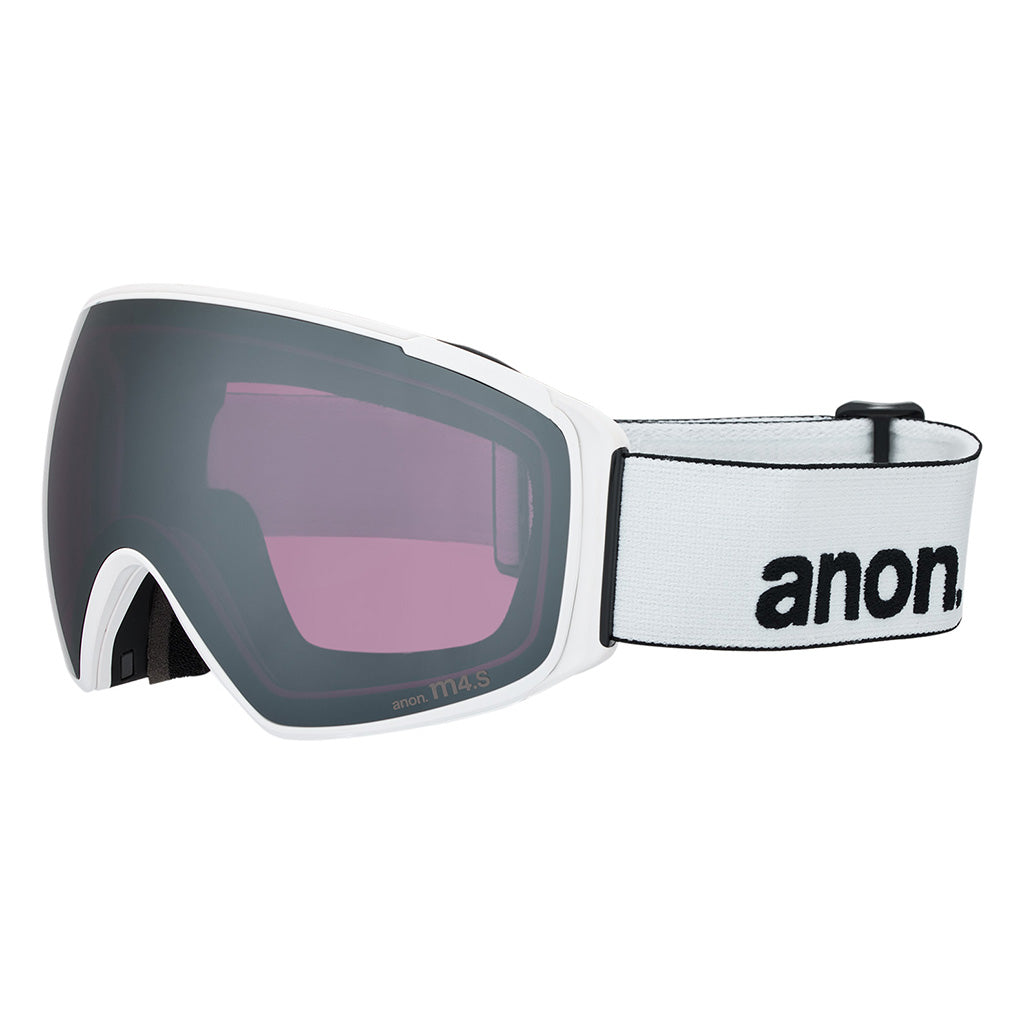 M4S Goggles (Toric) + Bonus Lens + MFI® Face Mask - White/Perceive Sunny Onyx