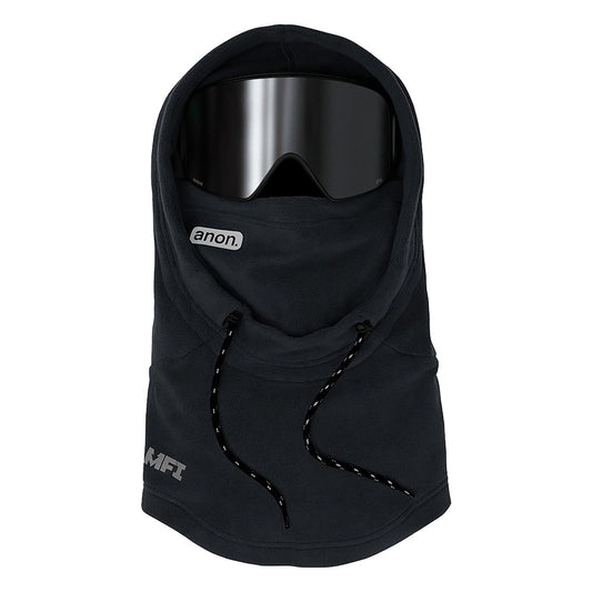 MFI Fleece Helmet Hood Black