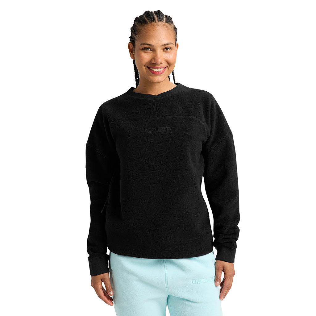 Cinder Crewneck Fleece - True Black