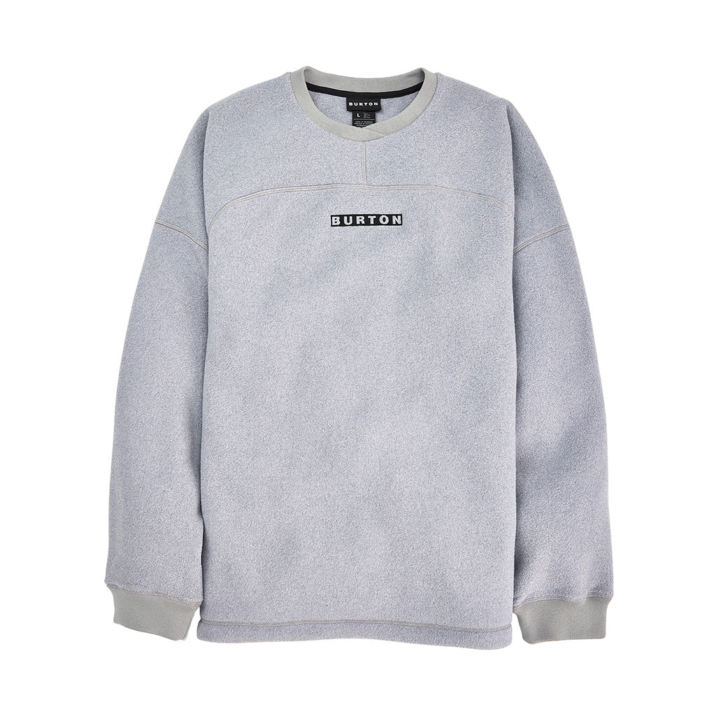 Cinder Crewneck Fleece - Gray Heather