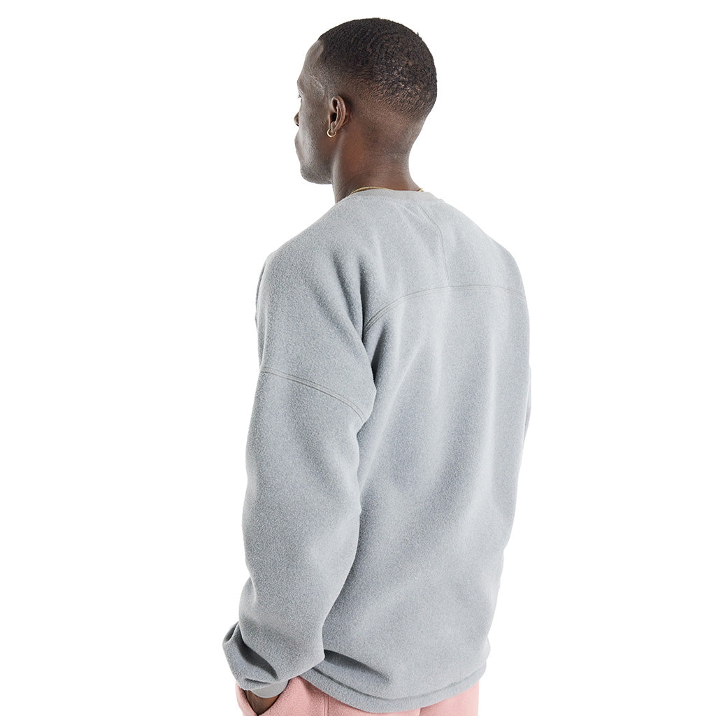 Cinder Crewneck Fleece - Gray Heather