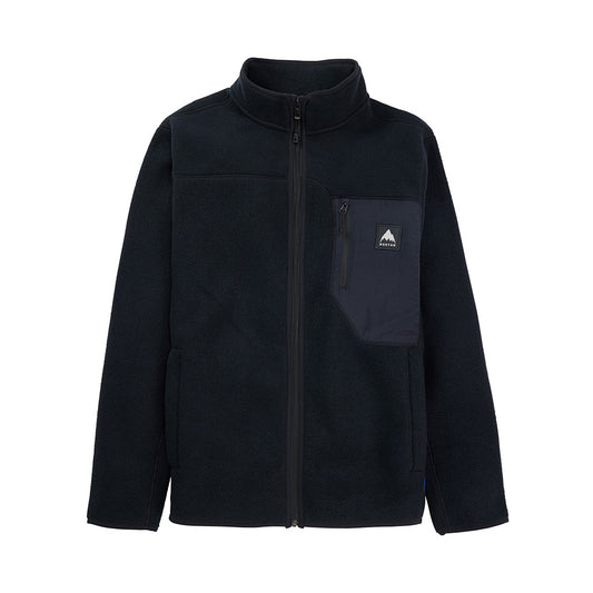 Cinder Full-Zip Fleece - True Black