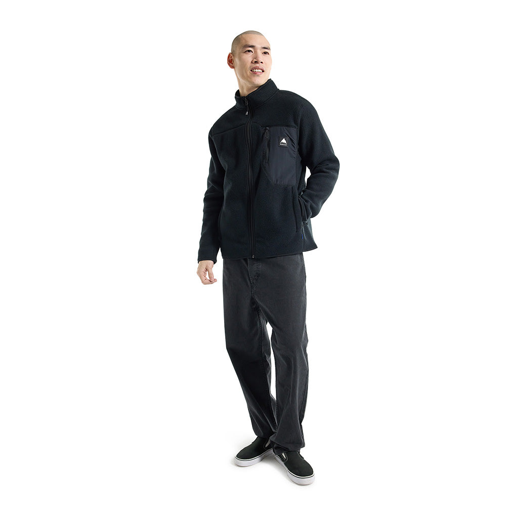 Cinder Full-Zip Fleece - True Black