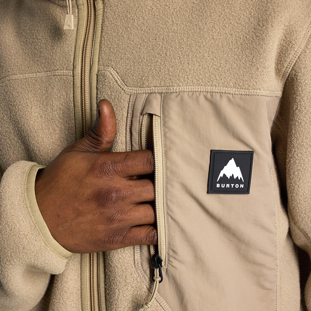 Cinder Full-Zip Fleece - Summit Taupe