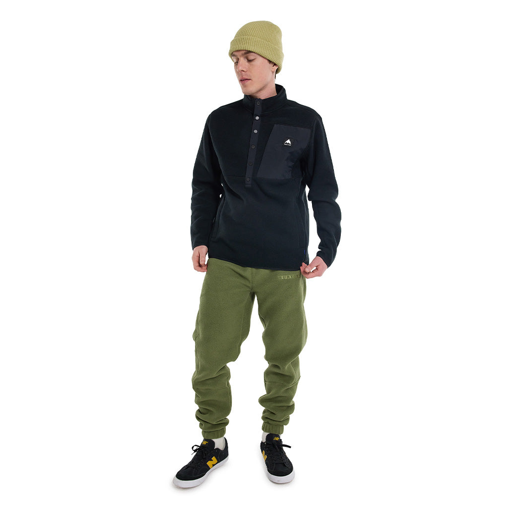 Cinder Fleece Pullover - True Black