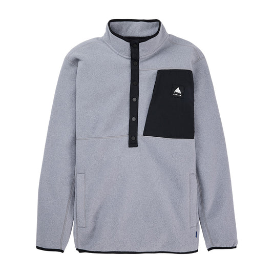 Cinder Fleece Pullover Gray Heather