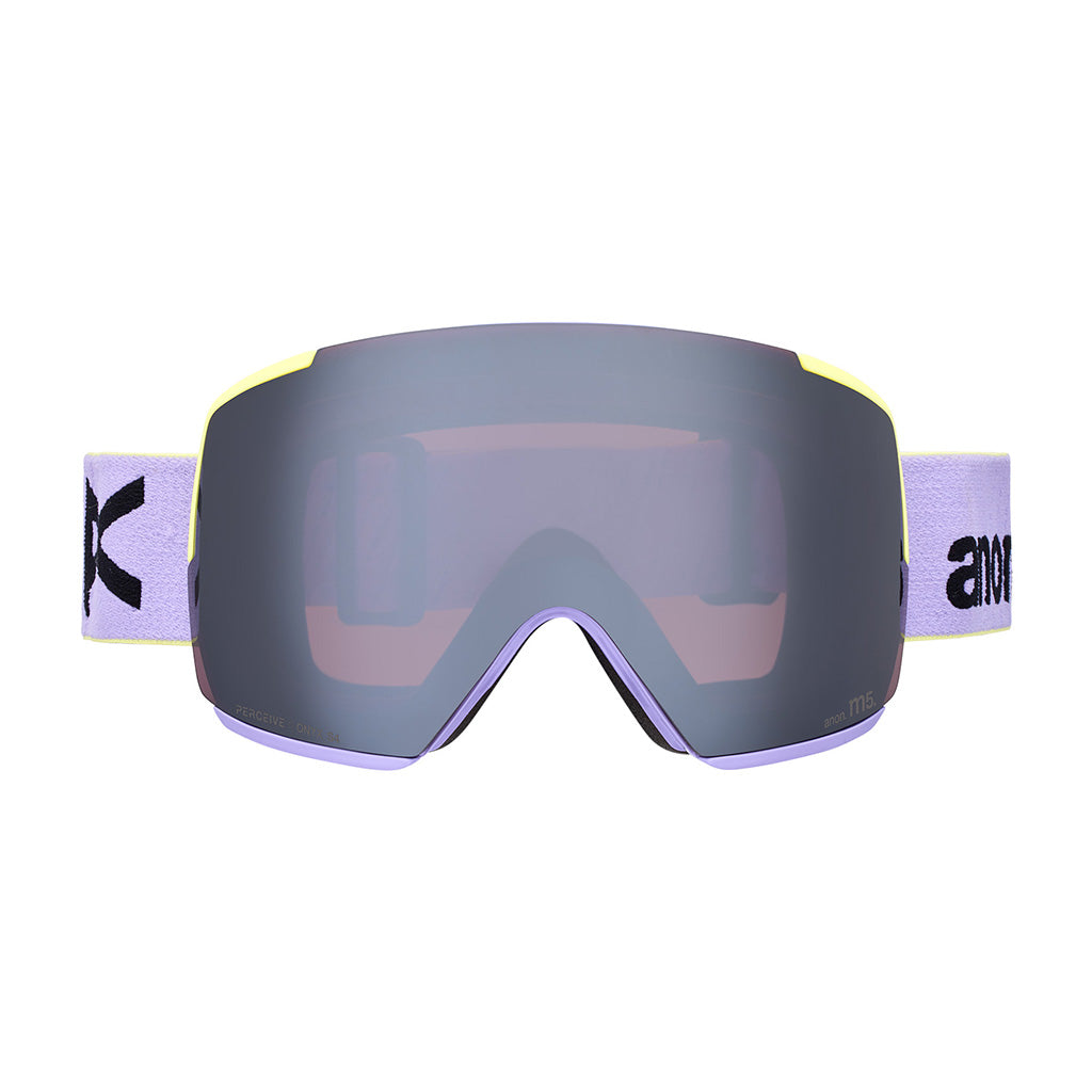 M5 Goggles + Bonus Lens + MFI® Face Mask - Hyper Lilac/Perceive Sunny Onyx