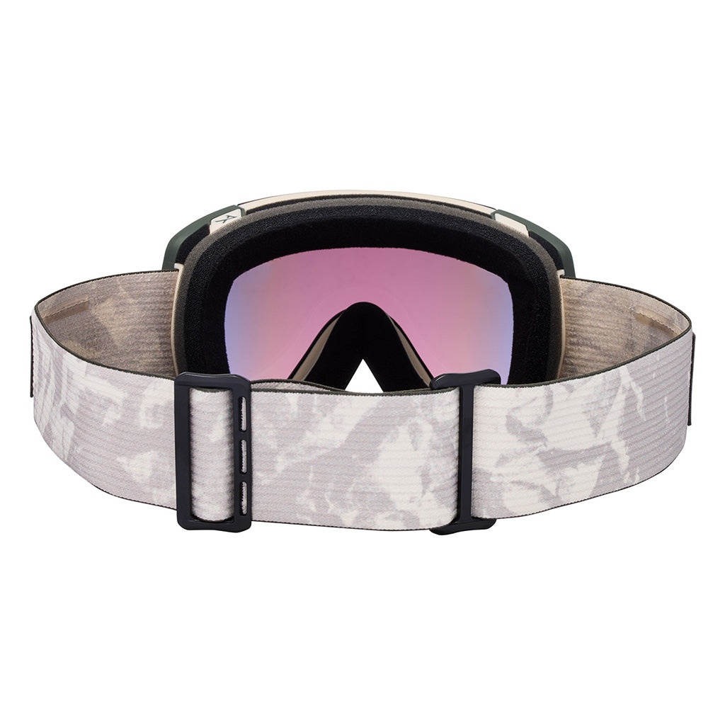 M5 Goggles + Bonus Lens + MFI® Face Mask - Sediment/Perceive Sunny Red