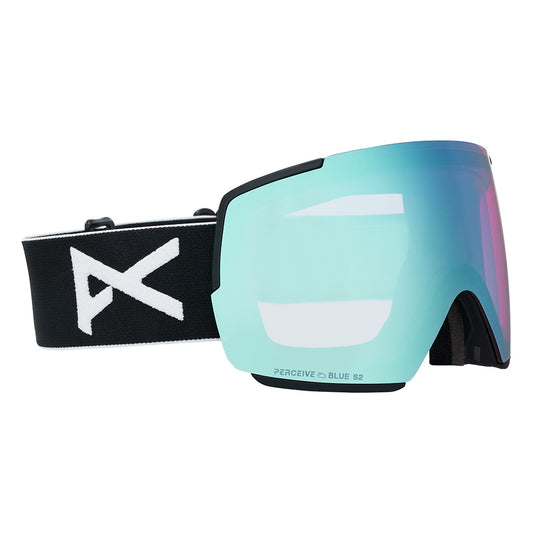 M5 Goggles + Bonus Lens + MFI® Face Mask - Black/Perceive Variable Blue