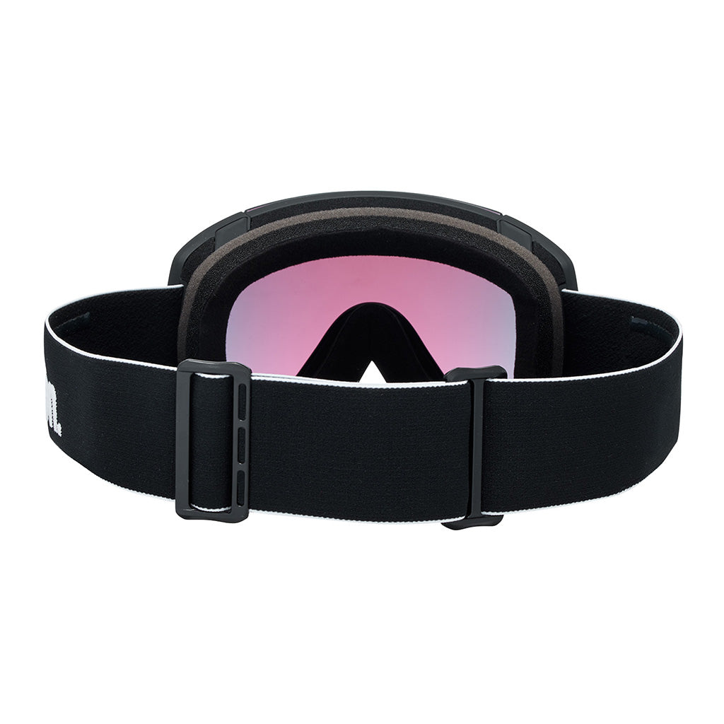 M5 Goggles Low Bridge + Bonus Lens + MFI® Face Mask - Black/Perceive Sunny Red
