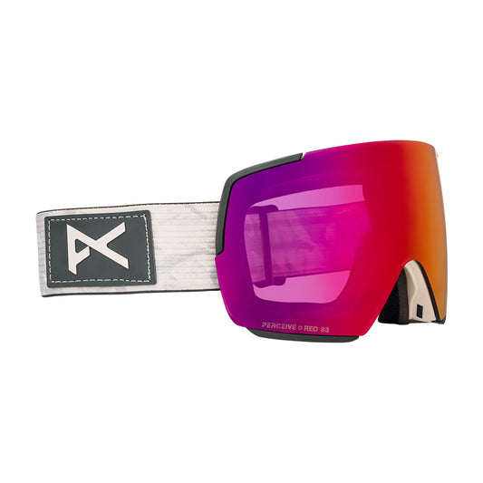 M5S Goggle + Bonus Lens + MFI Face Mask Frame: Sed