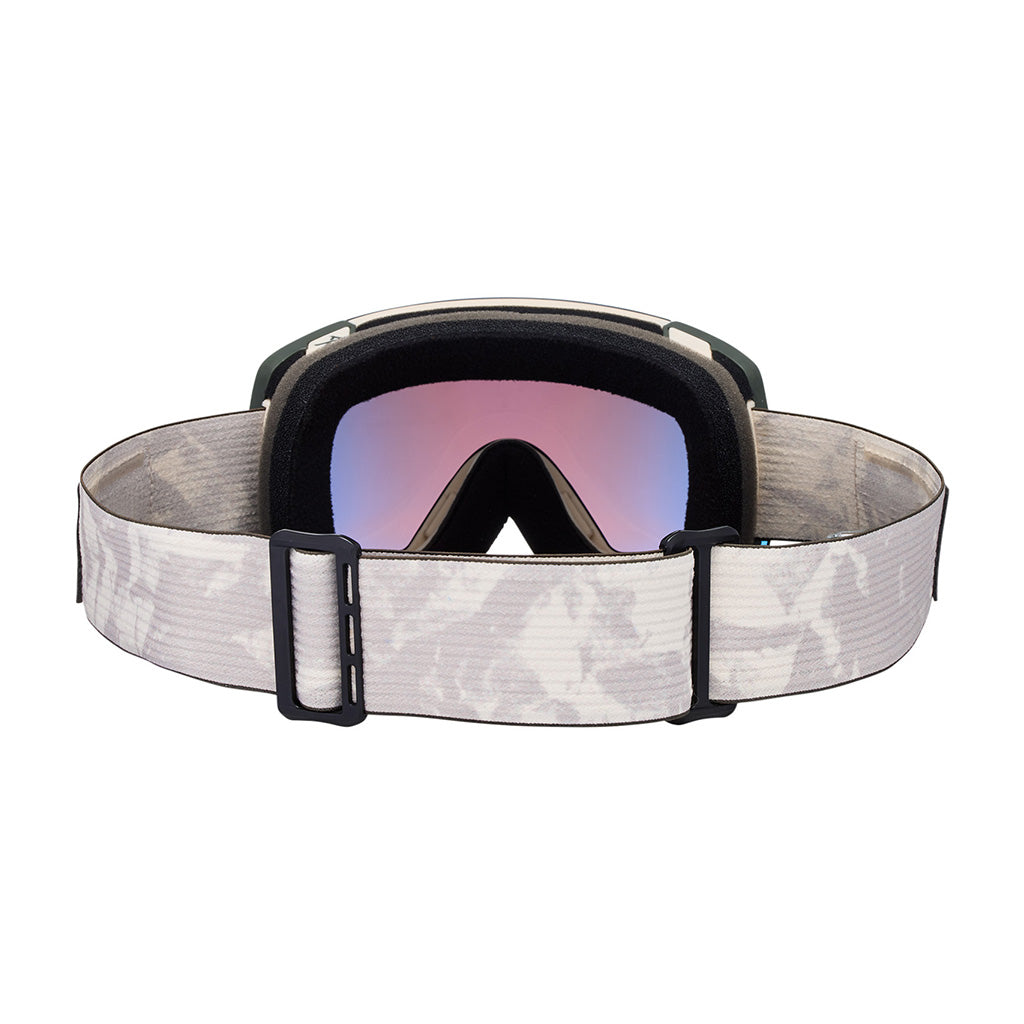 M5S Goggle + Bonus Lens + MFI Face Mask Frame: Sed