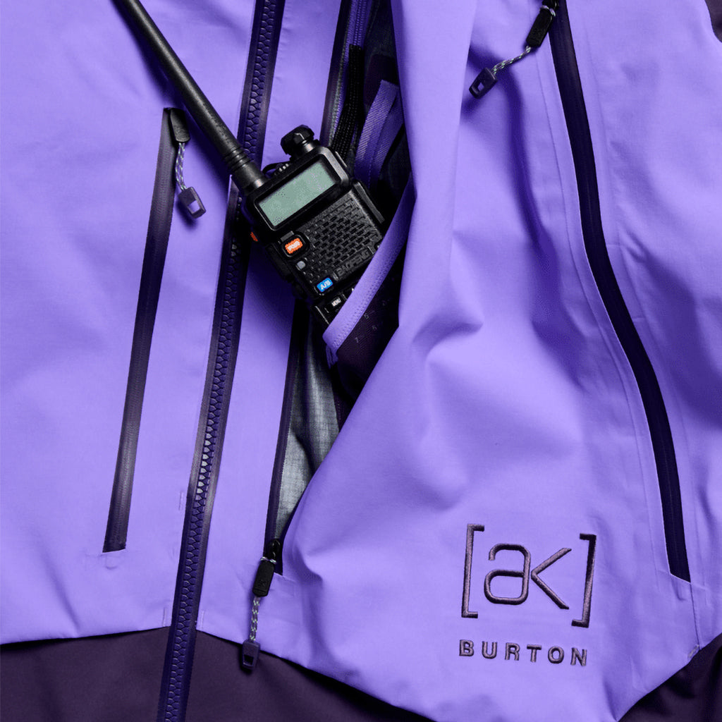 [ak] Acamar GORE-TEX PRO 3L Jacket - Nightshade Purple/Purple Voltage