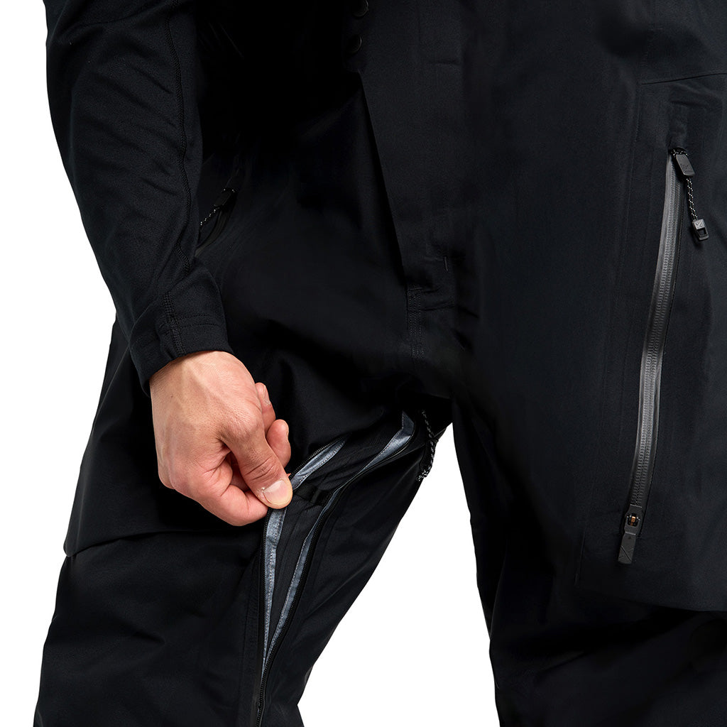 [ak] Acamar GORE-TEX PRO 3L Bibs - True Black