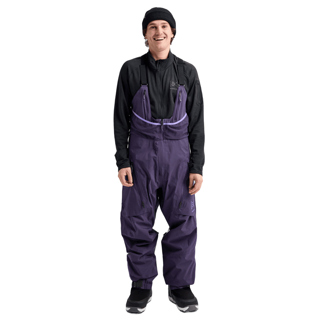 [ak] Acamar GORE-TEX PRO 3L Bib Pants - Nightshade Purple