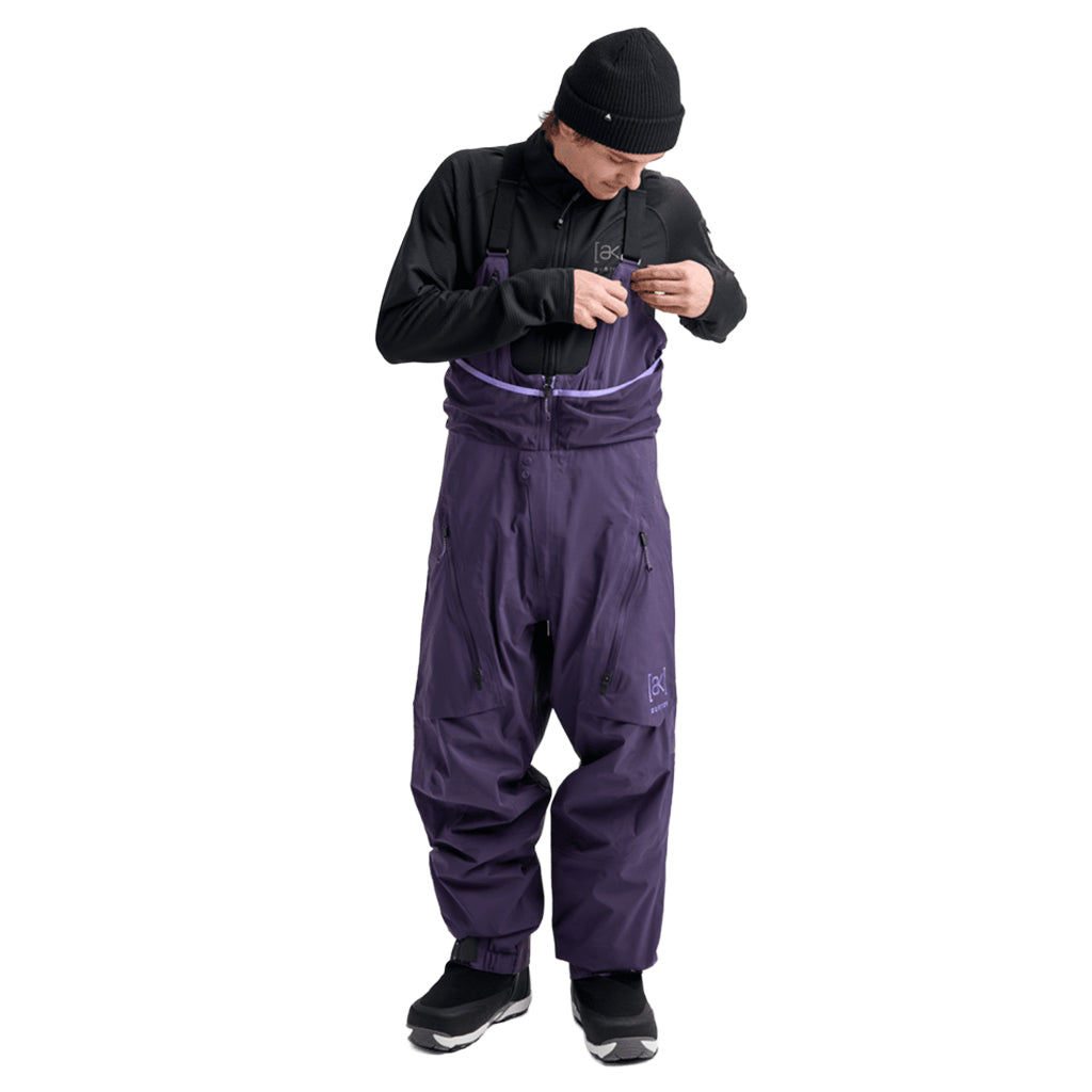 [ak] Acamar GORE-TEX PRO 3L Bib Pants - Nightshade Purple