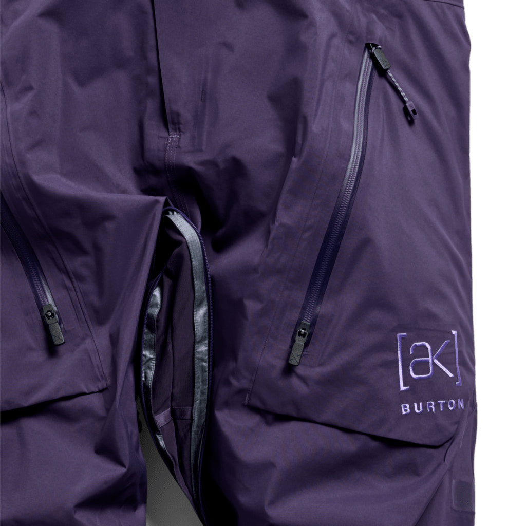 [ak] Acamar GORE-TEX PRO 3L Bib Pants - Nightshade Purple